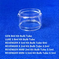 Vaporesso REVENGER bag MINI X LUXE S GEN Kit Clear Bulb Glass Tube 2ml 4.5ml 8ml Bubble