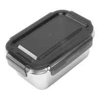 Storage Bottles & Jars Stainless Steel Lunch Box Food Container Bento With Airtight Lids For Refrigerator Or Cold Use