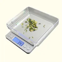 Digital Mini Pocket Food Scale Schmuckküche Multifunktions 1000g / 0,1 g A23 A15