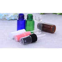 50PCS Tragbarer 10ml Travel Probenfläschchen transparente Plastik PET Parfümzerstäuber Kleine Spray leeren nachfüllbare Flasche Multi Farbe