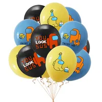 ABD Partisi Dekorasyon Balon Oyunu Karikatür Noel Doğum Günü Partisi Dekorasyon Lateks Balon Parti Dekorasyon Malzemeleri