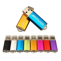 Metalen USB Flash Drive 2.0 4GB 8GB Pendrive CLE USBメモリスティックペンドライブ16GB 32GB無料カスタムロゴ