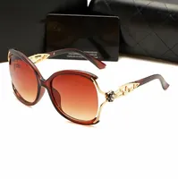 New high-end trend UV400 round 1929 camellia sunglasses suitable for men and women moisture-proof sunglasses