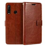 Case For Huawei P30 Lite Wallet Premium PU Leather Magnetic Flip Case Cover With Card Holder And Kickstand For Huawei Nova 4e