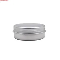 25ml vazio cosmético creme frasco tampão tampão metal alumínio caixa de lata de lata caixa de latas de lata de lata de lata ferramenta de maquiagem 50 pcs / lothigh quatity