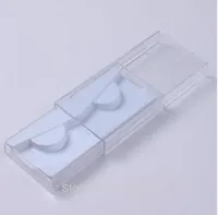 40pcs / lot 110 * 50 * 15mm forma di quadrato vuoto Mink Ciglia imballaggio di caso, fai da te falsa acrilica di sicurezza, Contenitore di plastica