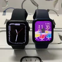 Montres intelligentes AAAA + Quality HD Premium Version Série Apple Watch 7 Smart Watch avec logo et Boîte d'origine pour iPhone 12