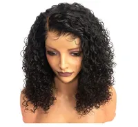 Wave Water Curly Peruki Syntetyczne Peruki dla Czarnych Kobiet Włosy Produkt N19