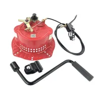 Large Machinery & Equipment Micro Tiller Hand Crank Free Pull Starter 170F178F186F 188F 192F Diesel Engine Easy To Start Air-cooled