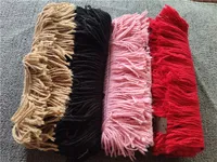 2021 Sciarpa invernale Unisex 100% sciarpe in lana in lana Lettera classica involucro unisex signore e ragazzi scialle cashmere scialle lime scialle scuro originale senza scatola