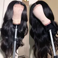 Ishow Indian Ciało Prosto Curly 40 Ins Long Wig Peruwiański Głębokie Luźne Koronki Frontal Human Hair Wigs Water Human Hair Lace Front Peruka