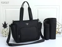 디자이너 기저귀에 대 한 디자이너 아기 가방 방수와 일치하는 매트와 절연 병 케이스 귀여운 기저귀 변경 가방