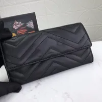 2021 New G Double Zipper 고품질 디자이너 지갑 남성과 여성 긴 지갑 카드 홀더 여권 여성 지갑 옥수수 지갑