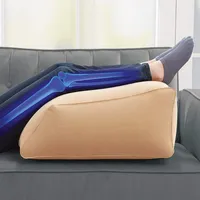 Leg Ramp Inflatable Leg Pillow Wedge Pillow Elevates Legs and Feet for Temporary Relief from Leg Swelling Sore Feet Sciatica LJ200821
