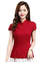 Shanghai Story - cheongsam shirt, Chinese traditional linen jacket, 7 kinds of optional styles