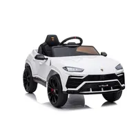 미국 주식 회사 공식 라이센스 어린이 타기 자동차, 12V 배터리 전기 전기 4 바퀴 어린이 장난감, 부모 원격 제어 화이트 A08