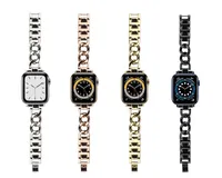 Apple Watch 2/3/4/5 네 가지 색상 Samrt 스트랩 액세서리 용 DHL- 얼룩 강철 체인 시계