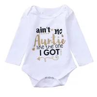 Clothing Sets Baby Long Letter Print Clothes Jumpsuit Infant Sleeve Outfit Romper Girls Boys Outfits&Set