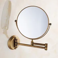 المرايا المكياج مرآة النحاس التجميل الجدار الخيالة العتيقة الحمام غرفة نوم الجمال على الوجهين