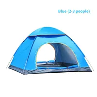 Tents And Shelters Automatic Tent 2-3 Person Camping Outdoor Family Easy Instant Setup Protable Backpacking For Sun Shelter Travelling Hikin