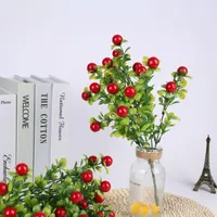 Billig künstliche pflanze blumen gütliche blume obst blumenstrauß home fotografie requisiten dekoration weihnachten gefälschte blume1