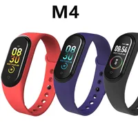 M4 Smart Watch Smart Bracelet Hjärta Priser Fitness Tracker SmartWatch Health Wristband Sport Pedometer PK MI Band 4