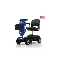 ABD Stok Kompakt Seyahat Yetişkinler için Elektrikli Güç Mobilite Scooter Bisikletler -300 LBS Max Ağırlık, 300W Motor, A44