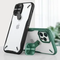 TPU metal câmera posição protegida caso Cyclops iPhone Cubra nova Para Nillkin 12 mini pro Max