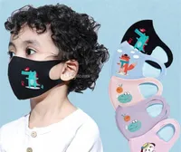 패션 디자인 만화 3D 얼굴 마스크 어린이 입 커버 PM2.5 안티 - 먼지 입 마스크 호흡기 방진 세척 가능한 재사용 가능한 얼굴 마스크