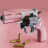 5444New ZP-5 Revolver Launcher 357 Tabanca Alaşımlı Plastik EVA Köpük Dart Mermi Gun Oyuncaklar Aksesuarları Yumuşak Paintball Cıvata