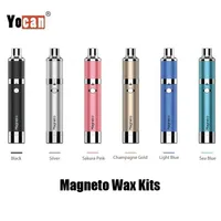 Newest Colors Authentic Yocan Magneto Wax Starter Kit 1100mAh Battery With Ceramic Coil Herb Tank Atomizer Vape Pen 100% Original a49