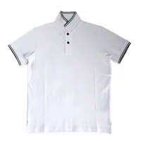 ポロシャツの男性の半袖夏のスポーツジャケット大型コットンラペルTシャツのオーバーオール