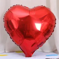 18 poil in lamina rossa amore palloncini per il cuore matrimonio palloncini gonfiabile palloncini decorazioni per feste di compleanno metalliche