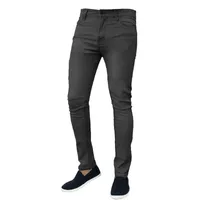 كلاسيكي بسيط جينز الدينيم عارضة ممزقة جديدة السراويل عالية الجودة الأوروبية والأمريكية الرجال تمتد مستقيم جينز 1