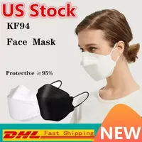 NUEVO KF94 KN95 para diseñador adulto Máscara de cara colorida Protección a prueba de polvo Filtro en forma de sauce Respirador FFP2 CE Certificación en stock C0110