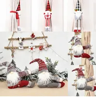 15 Art-Ornament Dekoration Vorhang-Wölbung Tieback Sankt-Schneemann-Hindernis-Fastener Buckle Clamp