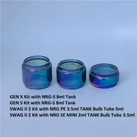 Vaporesso SWAG 2 with NRG PE 3.5ml SE MINI 2ml bag GEN S X Kit NRG-S 8ml TANK Rainbow Bulb Glass Tube