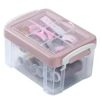 Швейные понятия Инструменты Многофункциональный PP Box Kit Игла ленты ножниковых резьбом коробки для дома для дома для путешествий 2021 аксессуары1
