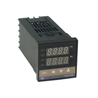 Alta calidad LY RKC REX-C100 Controlador de temperatura digital PID de la salida de relé 48 * 48 K Tipo con rango 0-400 grados Celsius 50Hz