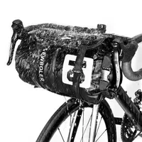 Bolso de bicicleta impermeable a prueba de bicicleta de bicicleta manillar de tubo frontal Ciclismo 15L / 20L MTB Frame Tronco Road Road Accesorios de bicicleta 220112