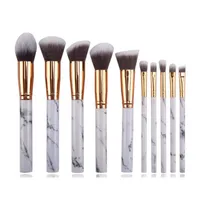 Makeup Brushes 10pcs Sets Highlighter Eye Cosmetic Powder Foundation Shadow Cosmetics Professional Eyebrows Soft Hair