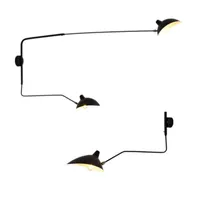 Serge Mouille Wall Lamps Nordic Dawn Creative Living Room Hotel Bedroom Wall Industrial Wall Light