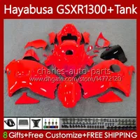 Verklei voor SUZUKI Hayabusa GSXR-1300 GSXR 1300 CC GSXR1300 96 97 98 99 00 01 74NO.101 GSX-R1300 All Red 1300CC 2002 2003 2004 2005 2006 2007 GSX R1300 96-07 Carrosserie