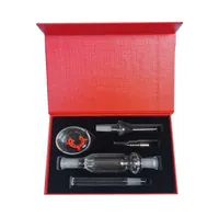 Hochwertige Shisha -Nektar -Kollektor -Kit mit Titanspitze Nagelquarz Tipp 10mm Avaable Mini Glass Pipe Micro NC Set