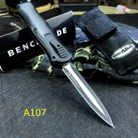 New Benchmade A017 A016 EDC OUT o utilitário tático combate acampamento Frente Faca automática caminhadas Auto facas Pocket Knife