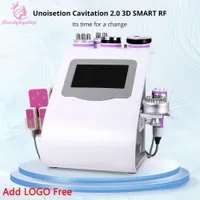 5/6/8/9 in 1 40k Kavitation Körperschleiftmaschine Vakuum Ultraschall Kavitation RF Fettreduktion LED Laser