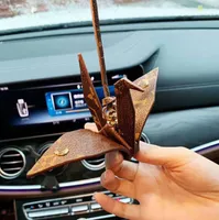 2021 Thousand paper crane bag decoration and key chain fine hanging ornaments to women hold the exquisite style interpretation of design elements