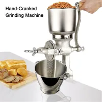 DHL GRATUIT! Machine manuelle à la main de meuleuse à café pour grains d'avoine écrous moulin à manivelle moulin à fève de café en fer multifonctionnel