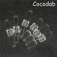 Nectar Quartz Tip 10mm 14mm 18mm QuartzNail Smoking Concentrate Dab Straw Pipes Inverted Nail For Glass Nector
