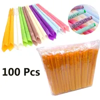 100pcs Ear Treatment Healthy Care Ear Candles Ear Wax Removal Cleaner Indiana Therapy Fragrance Candling